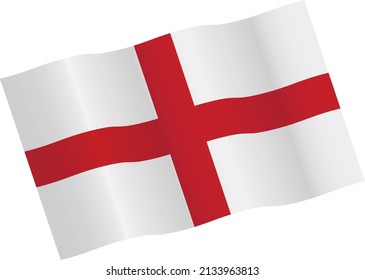 English flag vector illustration icon