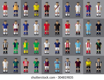 English Football Team Kit Season 2015/2016