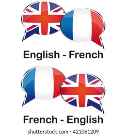 English French cloud for translation