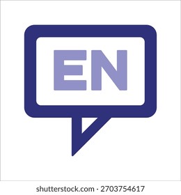inglês icons. simple color vetor