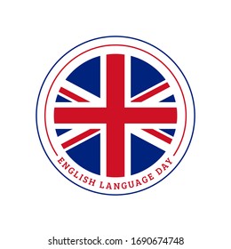 English Language Day. vector illustration.
