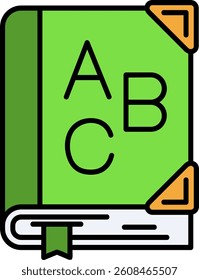 English Line vector Icon Design