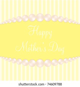 English Mother's Day Card in Vector Format.