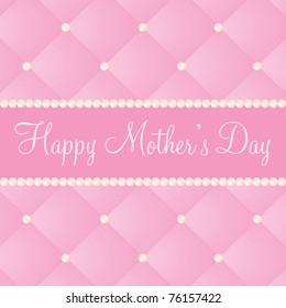 English mother's day card in vector format.