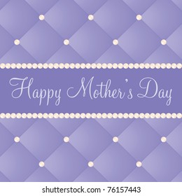 English mother's day card in vector format.