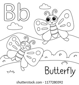 Coloring Book Page Ladybug Vector Illustration Stock Vector (Royalty ...