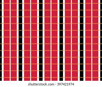 English red seamless pattern. Vector illustration. EPS 10. No transparency. No gradients.