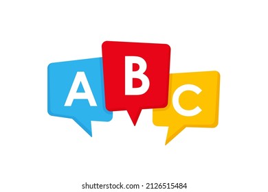 Logo der Englischen Schule ABC Symbol