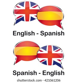 English Spanish Cloud For Translation