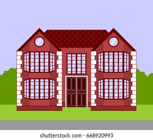 English style building. 