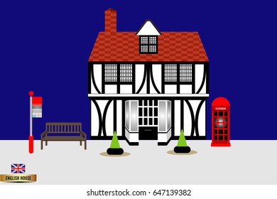 English thatched house style.