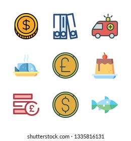english vector icon set