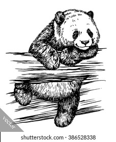 Panda Sketch Images Stock Photos Vectors Shutterstock