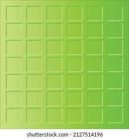 ilustración de marco de diseño grabado en color degradado de amarillo a verde. se puede utilizar para la decoración, el papel pintado, etc.