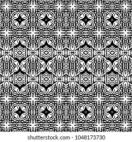 Engraving endless abstract monochrome pattern. Texture for certificate or diploma, currency and money design. Single-leaf woodcut, xylography, printmaking. Vector Illustration