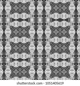 Engraving endless abstract monochrome pattern. Texture for certificate or diploma, currency and money design. Single-leaf woodcut, xylography, printmaking. Vector Illustration