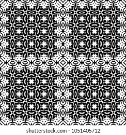 Engraving endless abstract monochrome pattern. Texture for certificate or diploma, currency and money design. Single-leaf woodcut, xylography, printmaking. Vector Illustration