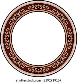 engraving frame design or circular engraving pattern template making elements or other industrial needs