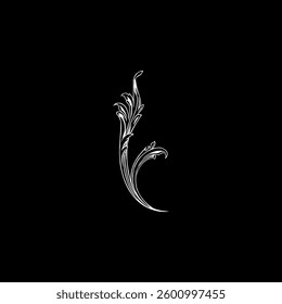 Engraving ornament, Vintage Baroque Victorian Border, Arabesque Frame, Ornate Damask, can use for Decoration, Interior, Wallpaper, Motif Pattern or Graphic Design Element. Vector Illustration