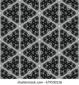 Engraving pattern. Hexagonal symmetry. Abstract texture for certificate or diploma, currency and money design. Single-leaf woodcut, xylography, printmaking. Vector Illustration