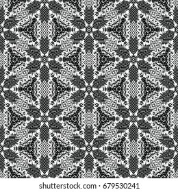 Engraving pattern. Hexagonal symmetry. Abstract texture for certificate or diploma, currency and money design. Single-leaf woodcut, xylography, printmaking. Vector Illustration