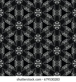 Engraving pattern. Hexagonal symmetry. Abstract texture for certificate or diploma, currency and money design. Single-leaf woodcut, xylography, printmaking. Vector Illustration