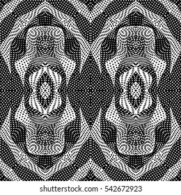 Engraving pattern. The protective layer for banknotes, diplomas and certificates. Vector illustration