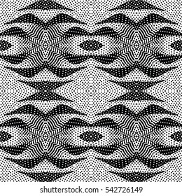 Engraving pattern. The protective layer for banknotes, diplomas and certificates. Vector illustration