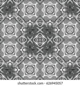 Engraving pattern. The protective layer for banknotes, diplomas and certificates. Vector illustration