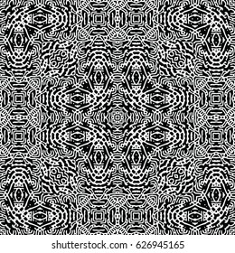 Engraving pattern. The protective layer for banknotes, diplomas and certificates. Vector illustration