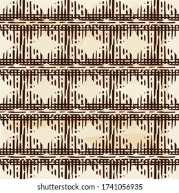 Grabando. Patrón inexorable de eclosión lineal dibujada a mano. Papel viejo. Ilustración vectorial para diseño web o impresión.