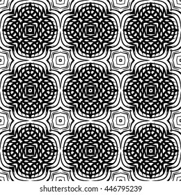 Engraving seamless pattern. Print, cloth design, wallpaper. Vector illustration.