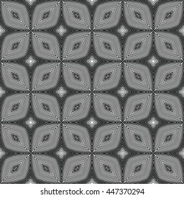 Engraving seamless pattern. Print, cloth design, wallpaper. Vector illustration.