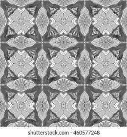 Engraving seamless pattern. Print, cloth design, wallpaper. Vector illustration.