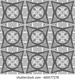 Engraving seamless pattern. Print, cloth design, wallpaper. Vector illustration.