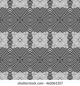 Engraving seamless pattern. Print, cloth design, wallpaper. Vector illustration.