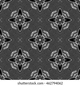 Engraving seamless pattern. Print, cloth design, wallpaper. Vector illustration.