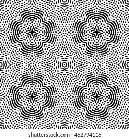 Engraving seamless pattern. Print, cloth design, wallpaper. Vector illustration.