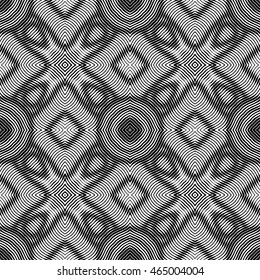Engraving seamless pattern. Print, cloth design, wallpaper. Vector illustration.