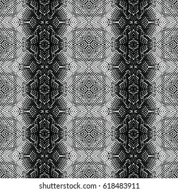 Engraving seamless pattern. Print, cloth design, wallpaper. Vector illustration.
