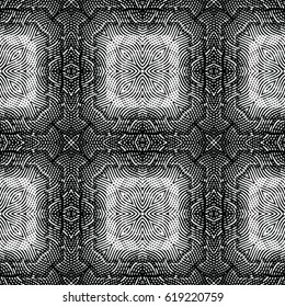 Engraving seamless pattern. Print, cloth design, wallpaper. Vector illustration.