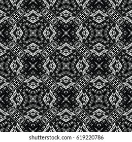 Engraving seamless pattern. Print, cloth design, wallpaper. Vector illustration.