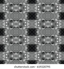 Engraving seamless pattern. Print, cloth design, wallpaper. Vector illustration.