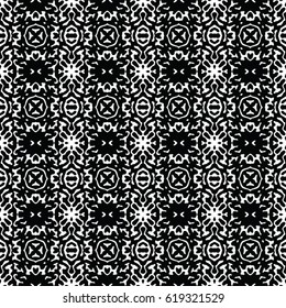 Engraving seamless pattern. Print, cloth design, wallpaper. Vector illustration.