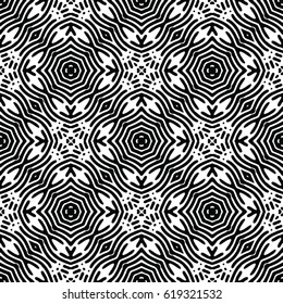 Engraving seamless pattern. Print, cloth design, wallpaper. Vector illustration.