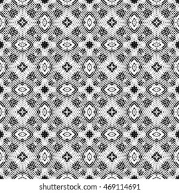 Engraving seamless pattern. The protective layer for banknotes, diplomas and certificates. Vector illustration