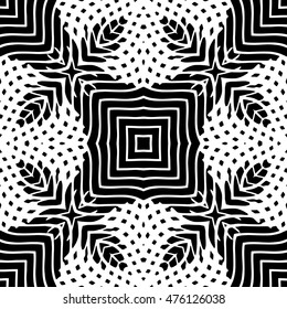 Engraving seamless pattern. The protective layer for banknotes, diplomas and certificates. Vector illustration