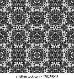 Engraving seamless pattern. The protective layer for banknotes, diplomas and certificates. Vector illustration