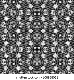 Engraving seamless pattern. The protective layer for banknotes, diplomas and certificates. Vector illustration