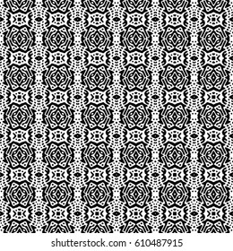 Engraving seamless pattern. The protective layer for banknotes, diplomas and certificates. Vector illustration